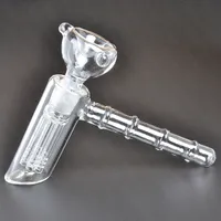 ガラスハンマーウォーターパイプ6アームズリグDAB Perc Glass Percolator Bubbler Water Pipe Matrix Smoking Pipes Tobacco Bong Shower Head Pipe