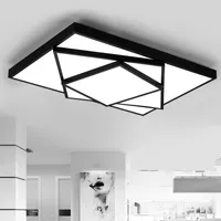 Современный Dimming LED квадратный стек потолочный светильник квадратный подвесной лампа освещения для спальни гостиной AC 85-260V