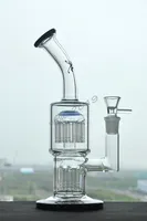 Real photo percolator bong glass water pipes glass bongs recycler oil rigs glass oil rigs bong bubbler toro 18 mm joint thick
