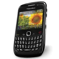 Оригинальный BlackBerry 8520 Кривая 2.46 дюйма 2MP QWERTY Клавиатура WiFi 2G GSM отремонтированный разблокированный мобильный телефон