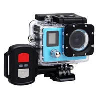 H22R 4K WiFi Action Camera 2,0 tum 170D -lins Dual Screen Waterproof Extreme Sports HD DVR Cam Remote Control