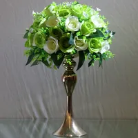 vase decoration ideas/30 cm tall vase for centerpieces wedding/gold vase centerpiece