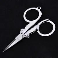 EDC Folding Scissors Pocket Travel Small Cutter Crafts Sharp Blade Emergency New #T701