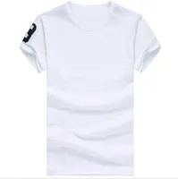 Trasporto libero 2016 cotone di alta qualità nuovo O-collo manica corta t-shirt uomo T-shirt stile casual per uomo sport T-shirt