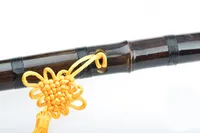 Xiao bambusowa rura profesjonalna instrument muzyczny Woodwind rzeźbione smok flet shichiku krawat nylonowy odpowiedni dla początkujących