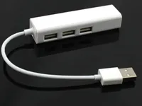 Partihandel USB 2.0 till RJ45 LAN-nätverk Ethernet Adapter-kort för yta Mac OS Android Tablet PC 100Mbps