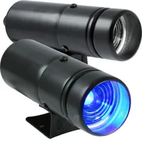 Черный корпус Синий светодиодный светильник Высококачественный тахометр RPM PRO-Shift Светло-красный Регулируемый датчик предупреждения Shift Light / Auto gauge
