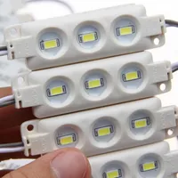 5630 LED Modules 3 LEDs 1.5W IP65 Waterproof Moduleing light outdoor sign lighting warm cool white CE RoHS DC 12V