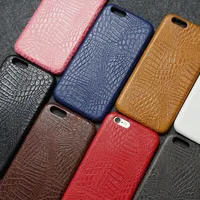 IPhone7 / 6 s Iphone7 / 6 s Plus Plus od Apple Crocodile Grain PU Leather