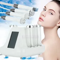 Hydro Microdermabrasion Machine 4 en 1 RF BIO Ultrasonic Salon Use Multifunción Hydra Facial Machine Sin mesoterapia de agujas