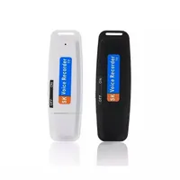D001 Mini Dictaphone USB Voice Recorder Pen U-disk Professionale Flash Drive digitale Audio registratore Micro SD TF Card fino a 32G