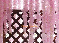 50 stücke 60cm 11 color künstliche hortensie sukura wisteria blume für diy simulation hochzeit bogen quadrat rattan wand hängen korb ausziehbar