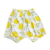 PrettyBaby 2016 Yaz Bebek Şort Sıcak Satış Limon Prined Haroun Pantolon 100% Pamuk Çocuk Şort Çocuk Giysileri Ücretsiz Kargo