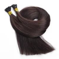 Dubbeldragen 100% Human Hair 24 '' Micro In Hair Extensions 20 '' Clip, Natural Color, 2 Lots