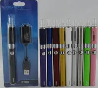 Hot eGo EVOD MT3 blister pack kits with ecigs 650mah 900mah 1100mAH evod battery MT3 Vaporizer Atomizer tank vape pens mods kits DHL