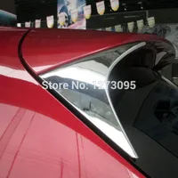 Voor 2013 2014 2015 MAZDA CX-5 CX5 CX 5 ABS Chroom Achterruit Spoiler Side Cover Tail Triangle Trim Auto Styling Accessoires 2 stks