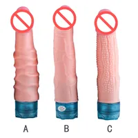 Vibrador consolador enorme realista Pene falso Vibrador consolador Punto G Estimulador de clítoris Juguetes sexuales eróticos para mujeres