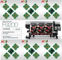Free DHL/FEDEX: 40 Pieces/Lot, (T7411 T7412 T7413 T7414) Replacement chip for Epson sureColor F9200 64&quot; wide R2R dye-sub printer