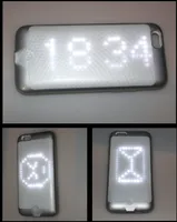 2016 drahtlos Bluetooth APP DIY LED-Licht Smart-Telefon-Kasten für iPhone 6 6s Luminous glühenden Flashing Abdeckung Customized Ihr Bild
