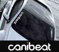10Pcs New "Canibeat" Car Decal Sticker Auto Styling HellaFlush Windschutzscheibe Aufkleber