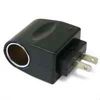 110V - 240V Plug AC para 12V DC Car Lighter Conversor Adaptador de soquete