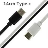 Cavo USB USB da 14cm Breve USBC per Samsung S8 S10 S9 Plus Huawei P30 Pro Typec Cable Phone Carica rapida Carica USB C Cavo per Xiaomi USBC Cable