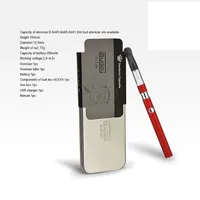 100% Oryginalny Buddy DEX Zestaw startowy Gruby Vaporyzer Pen Ego Wątek Bud Dex CE3 Jednorazowy Koncentrat Cartridge Oil Cartridge Vape Pen Kit
