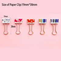 37mm colorful binder paper clip for book,Bookmark Desk Accessories Office & School Supplies binder clip 96pcs/lot free shipping