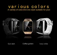 New Arrival Luxury smart watch phone GV08S 1.54" OGS 2.0MP camear android watch CE FCC ROHS anti lost smart watch music play bluetooth