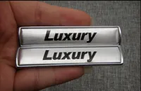 Lettres de coffres d'arrière-montre "Luxe" Emblem Badge Sticker 2pcs pour BMW 3/5 Series