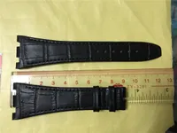 Enkla läderremmar gummiband för märkesklockor med spänne för lyxklockor Billiga enskilda delar för armbandsur