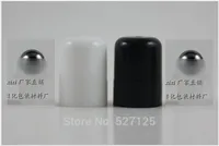black/white roll-on cap with stainless roller,could match with 5ml\10ml\15ml\20ml\30ml\50ml\100ml essential oil bottle,18mm
