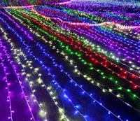 100 LED 10M文字列Fairy Lightsクリスマス結婚式のランプAu EU US UKプラグ