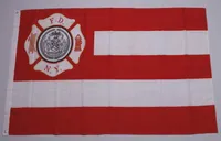 3x5 футов Нью-Йорк Флаг пожарного отдела Флаг для наружного и внутреннего использования