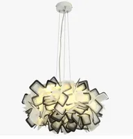 Nordic creative Pendant Lights contracted lamps, modern romantic art restaurant droplight, E27 lamp holder or three color adjustable LLFA