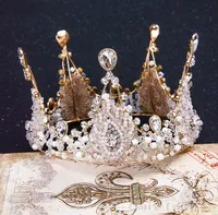 Luxurycrown Bridal Tiaras Crystals Wedding Crown Princess Big Full Of Luxury Crownheadband Hair Tillbehör Party Wedding Tiara HT141