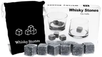 Utensili da cucina cubo di pietra Forma in acciaio inox Whisky cubetti di ghiaccio Cooler Pietra Wine Beer Vassoio di raffreddamento stampo di ghiaccio 10set