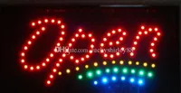 LED Neon Light Open Sign 2 On Off Switches + Chain Free Shipping