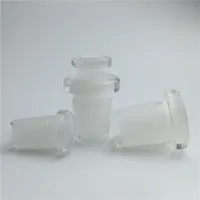 10mm female to 14mm male and 14mm female to 18mm male mini glass adapter converter with forsted mouth glass water pipes