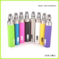 Greensound GS eGo-II 2200 mah Mega Battery KGO ONE WEEK Battery for T2 Protank Clearomizers Atomizers Vaporizer e cig Tanks DHL
