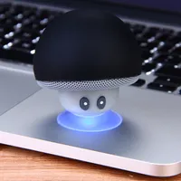 Mushroom Mini Wireless Bluetooth Speaker الأيدي الحرة مصاصة كأس استقبال الصوت الموسيقى مضخم صوت ستيريو USB للكمبيوتر IOS الروبوت