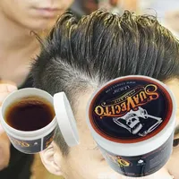 Hot Selling Retro Stark Hold Style Hair Pomade Wax Oil Mud Gel för män Styling Hårverktyg