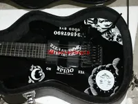 Envío gratis guitarras KH-2 Kirk Hammett Ouija guitarra eléctrica negra