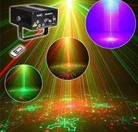 3 colori Telecomando 5 Lente 80 Modello RGB Laser BLU LED Stage Lighting Luce Verde Rosso illuminazione DJ Home Professional Light LLFA