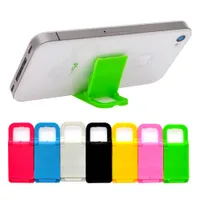 Groothandel 1000 stks / partij Universele Mobiele Telefoon Houder Mini Desk Station Plastic Standhouder voor iPhone voor Samsung Note3