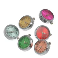 Ginger Snap Button Clock Watch Clasps Snaps Smycken DIY smycken tillbehör prydnad set