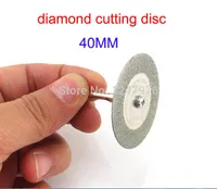 Dremel aletleri aksesuarları için 10adet elmas kesme diski 40mm elmas taşlama taşı döner alet