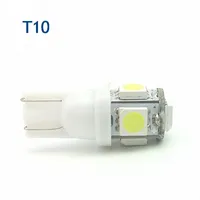 Kvalitet W5W T10 Wedge Auto LED-lampor för bil Sväng / Indikator / Parkering / Dome Lights Car Bull Byte