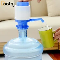 Wholesale- 5 Gallon Bottled Water Drinking Ideal Hand Press Manual Pump Dispenser Faucet Tools Portable Home Outdoor Office Drinkware Tools