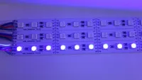 20 sztuk pod szafki LED Oświetlenie LED 1M 5050 RGB LED Strip Sztywny Twardy Strip DC12V Bar Light 5050SMD 72 LED Darmowa Wysyłka